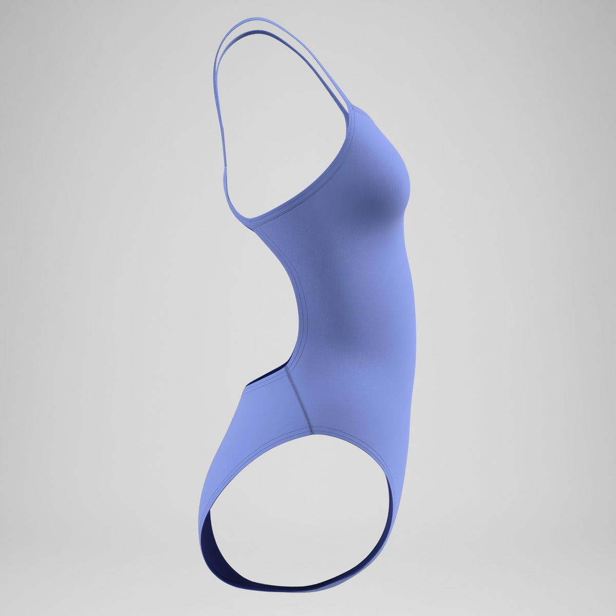 Speedo Club Training V-Back 2.0 Swimsuit Lavender