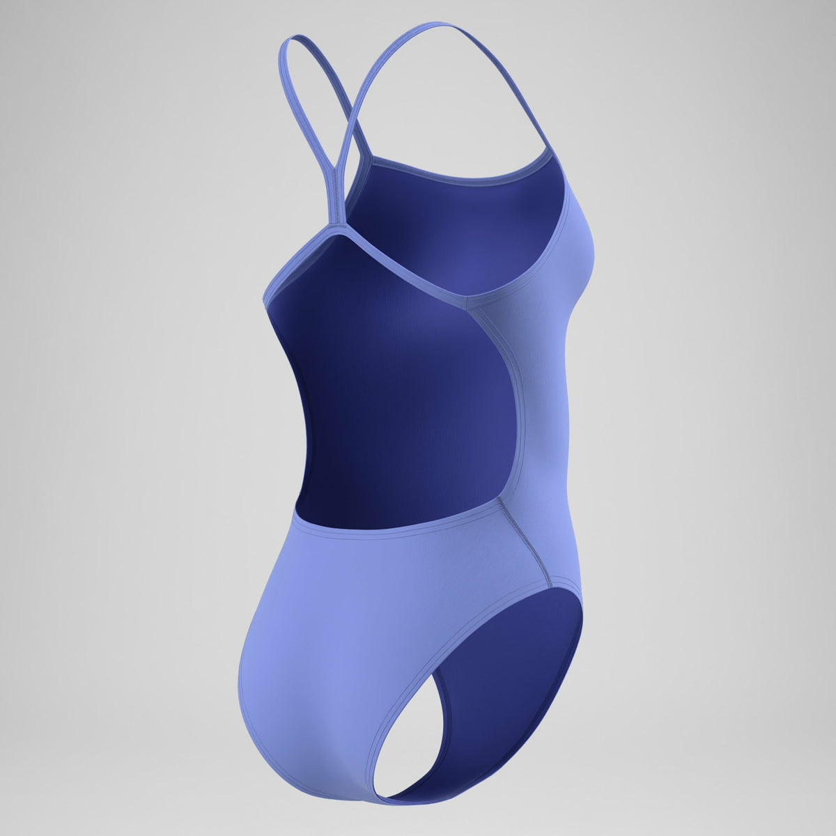 Speedo Club Training V-Back 2.0 Swimsuit Lavender