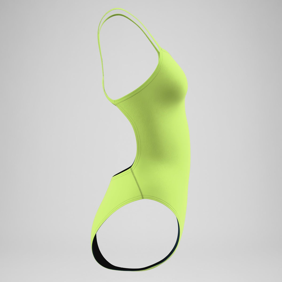 Speedo Club Training V-Back 2.0 Swimsuit Lime Green