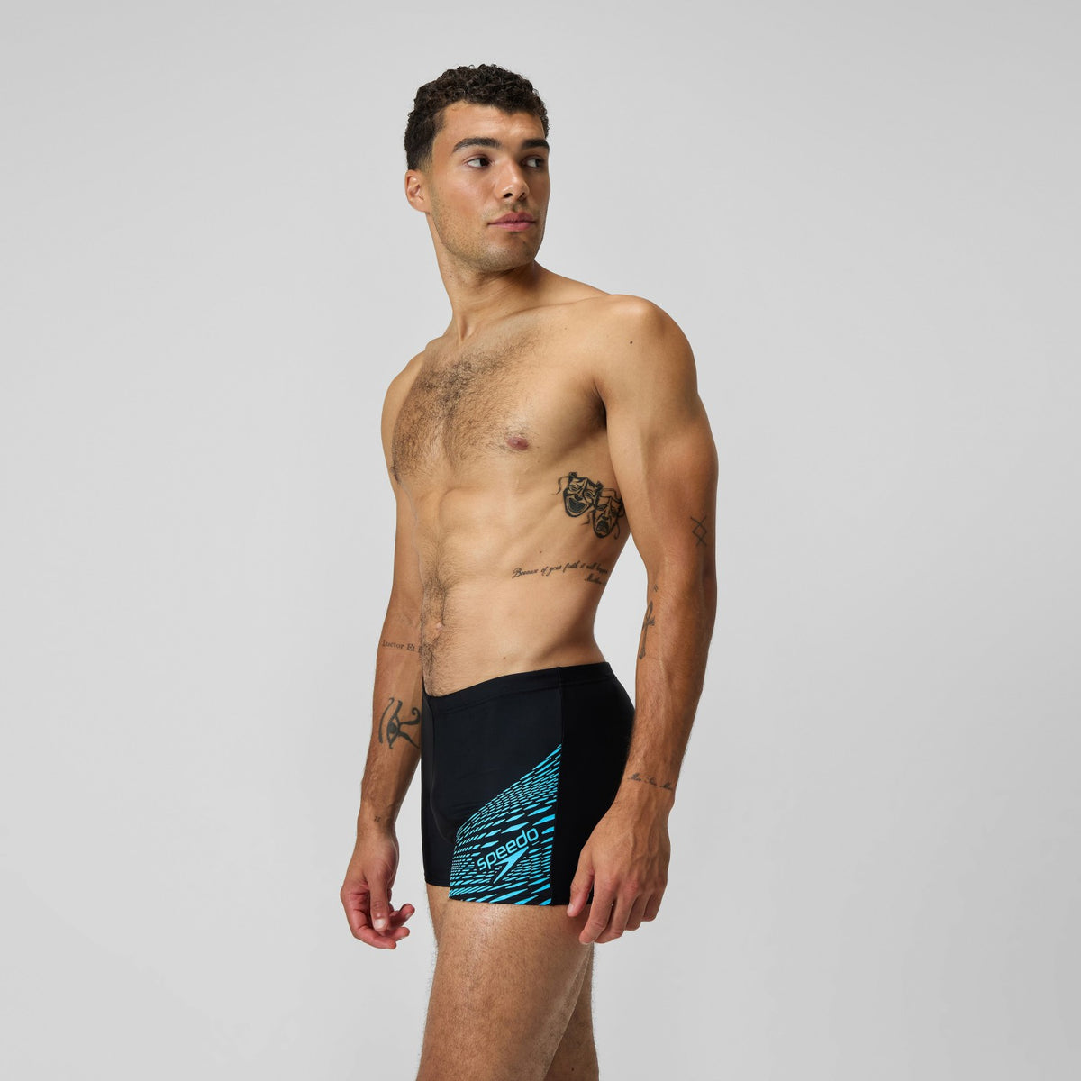 Speedo Medley Logo Aquashorts Black/Blue