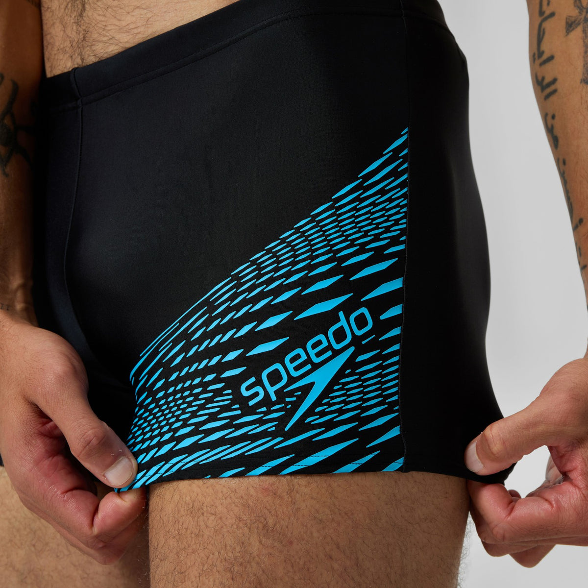 Speedo Medley Logo Aquashorts Black/Blue