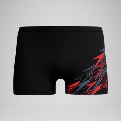 Speedo Medley Logo Aquashorts Black/Red
