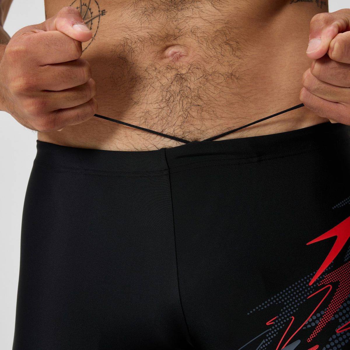 Speedo Medley Logo Aquashorts Black/Red