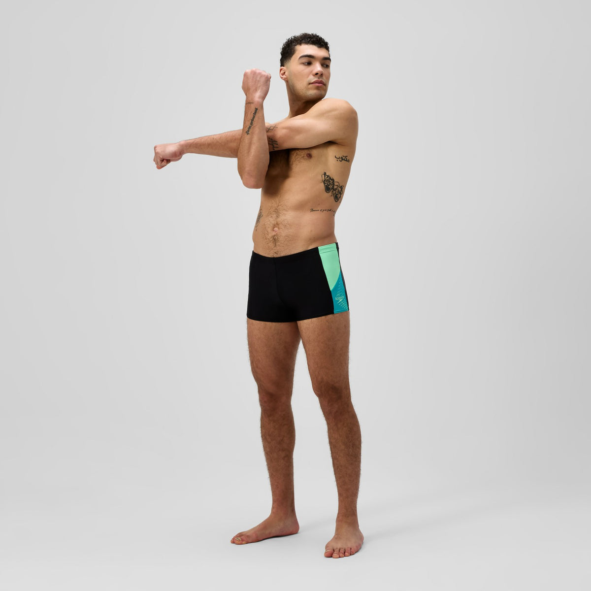 Speedo Dive Aquashorts Black/Turquoise