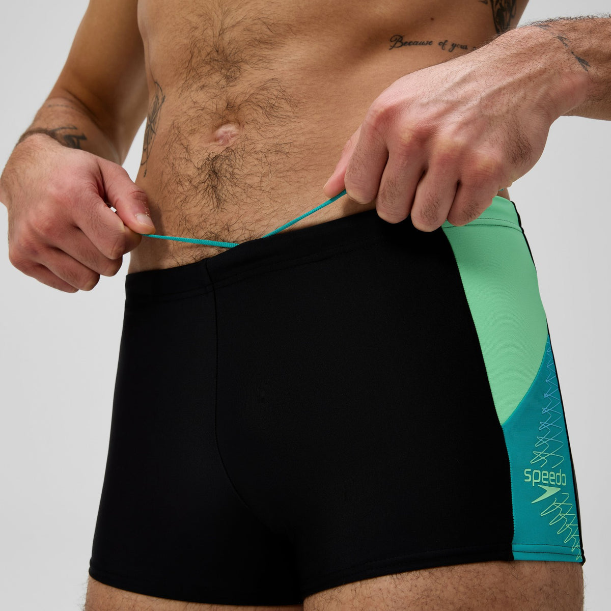 Speedo Dive Aquashorts Black/Turquoise