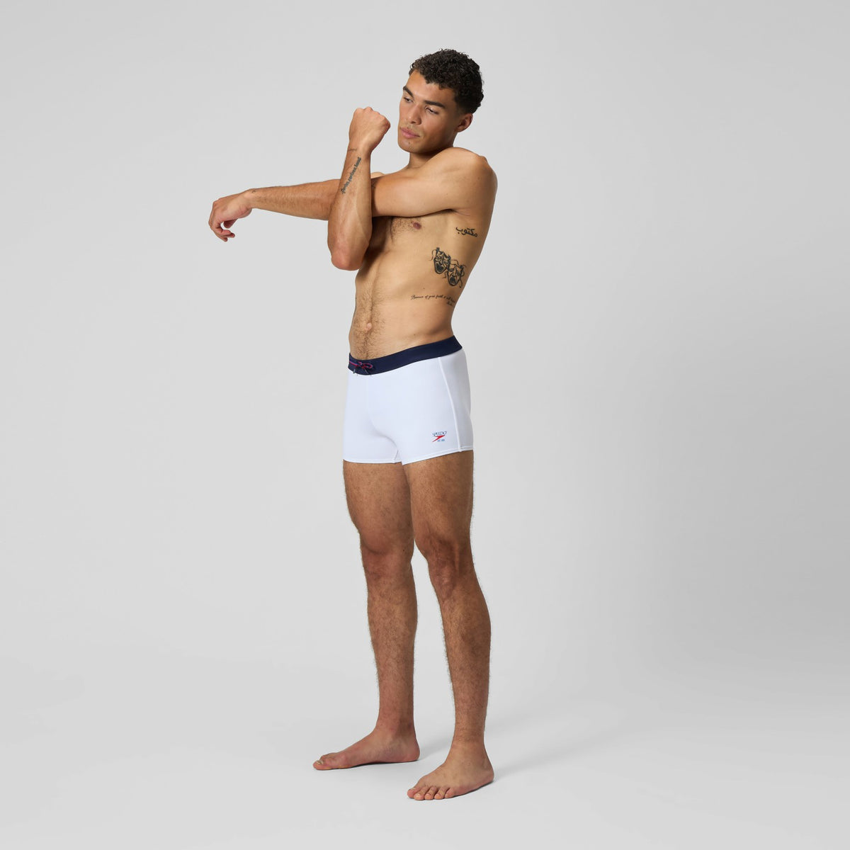 Speedo Jetstream Solid Aquashorts White/Navy