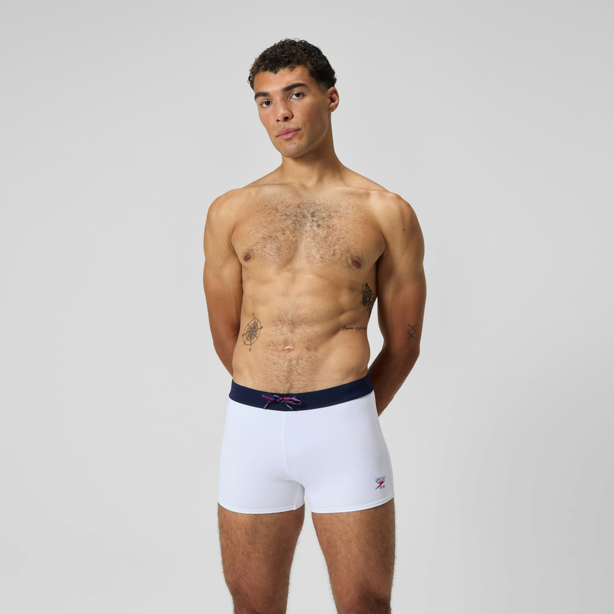 Speedo Jetstream Solid Aquashorts White/Navy