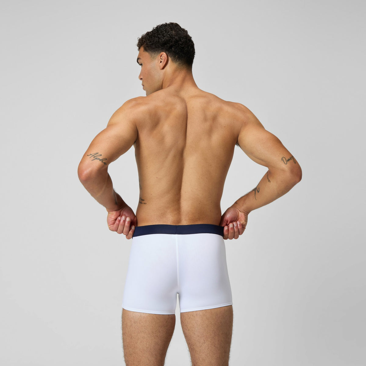 Speedo Jetstream Solid Aquashorts White/Navy