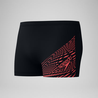 Speedo Medley Logo Aquashorts Black/Coral
