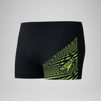 Speedo Medley Logo Aquashorts Black/Yellow