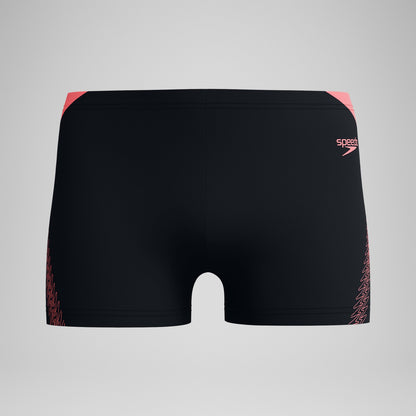 Speedo HyperBoom Splice Aquashorts Black/Coral