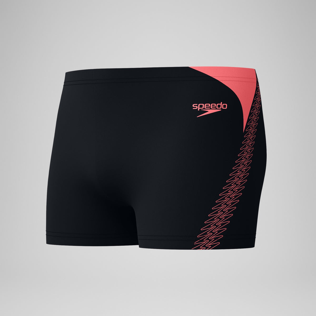 Speedo HyperBoom Splice Aquashorts Black/Coral