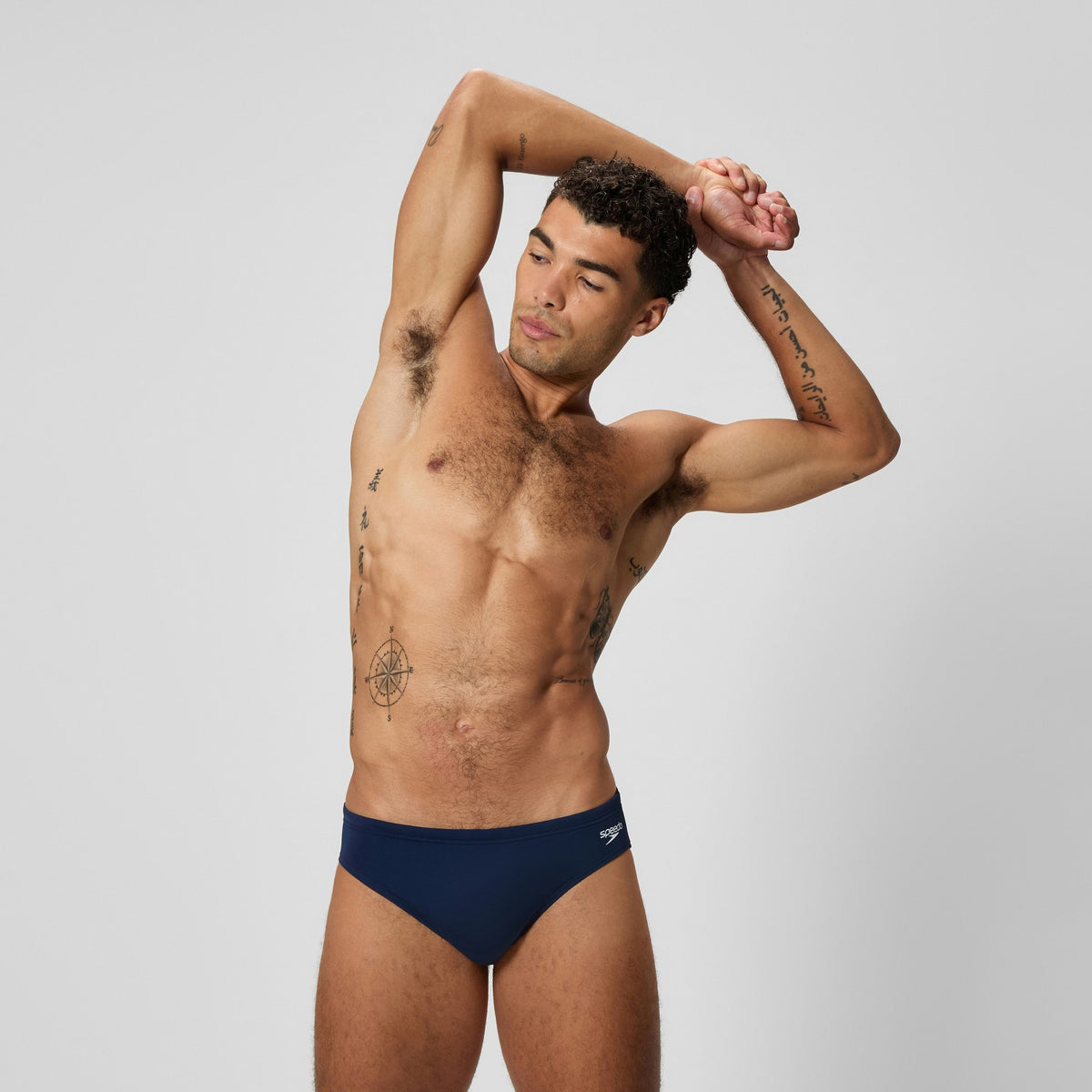 Speedo Endurance+ Logo Brief Navy