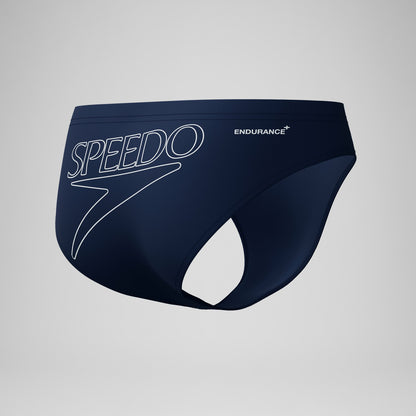 Speedo Endurance+ Logo Brief Navy