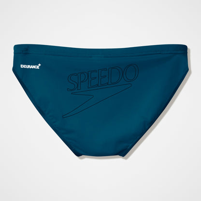 Speedo Endurance+ Logo Brief Green