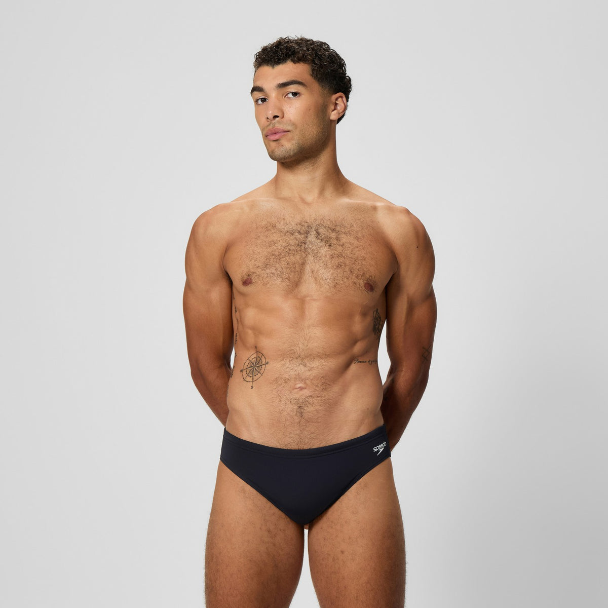 Speedo Endurance+ Logo Brief Black