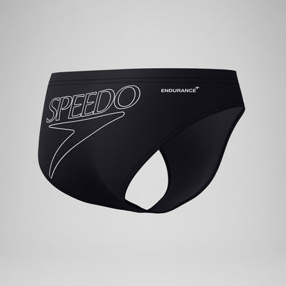 Speedo Endurance+ Logo Brief Black