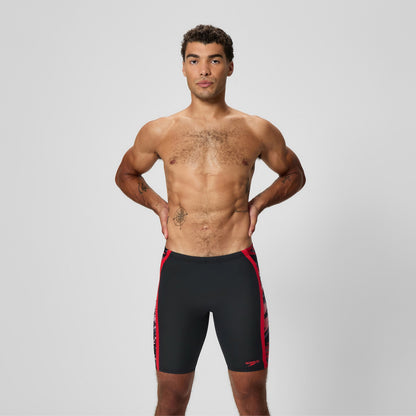 Speedo Hyperboom Splice Jammer Black/Red