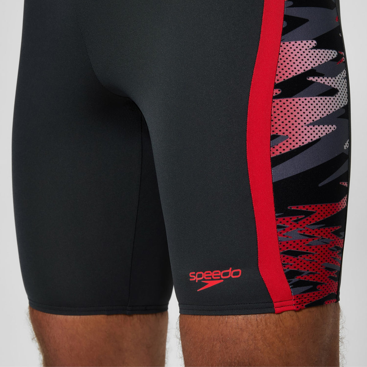 Speedo Hyperboom Splice Jammer Black/Red