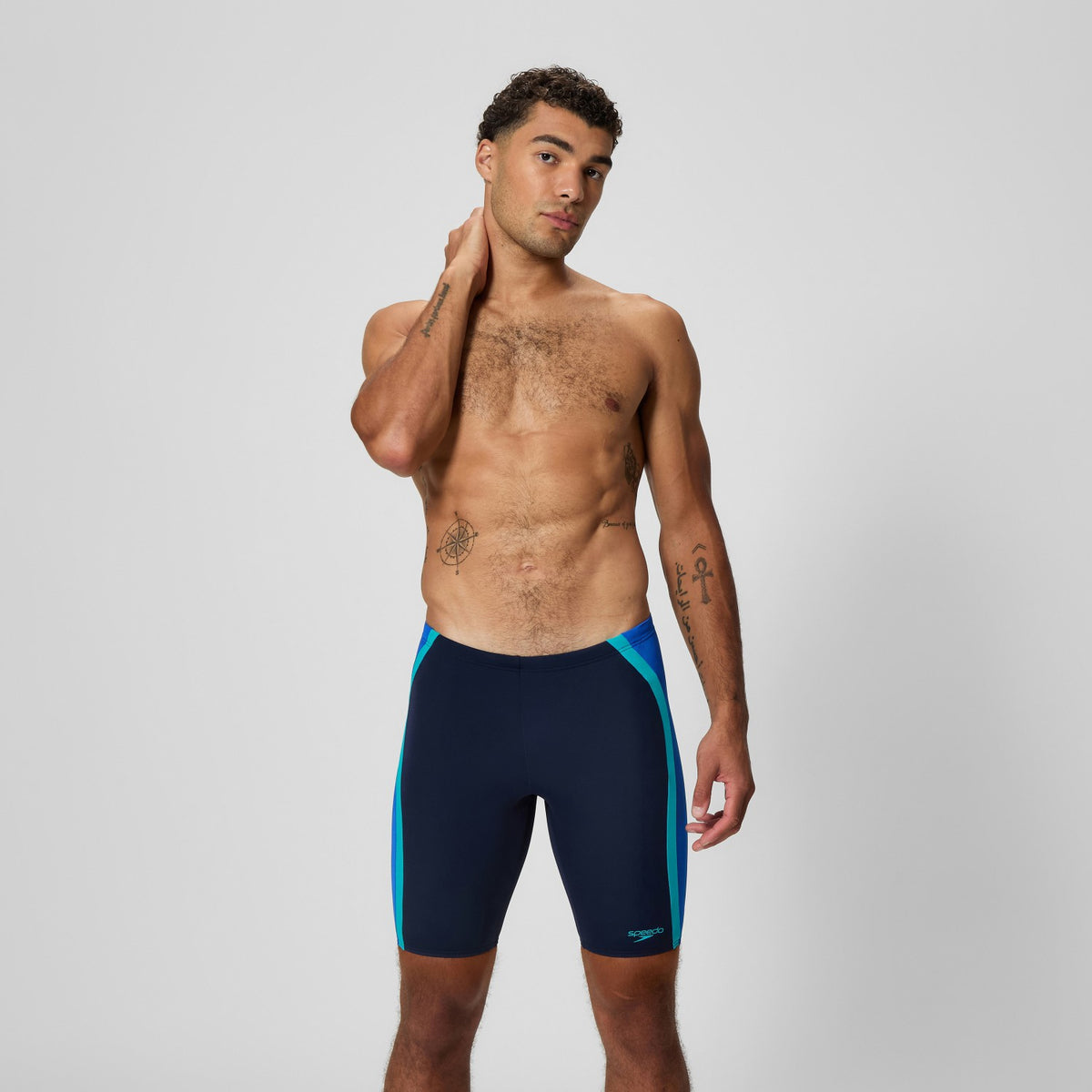 Speedo Solid Splice Jammer Navy/Blue