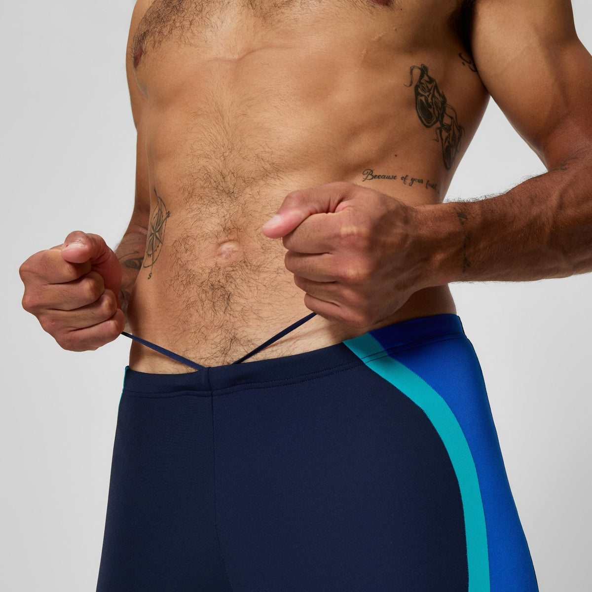 Speedo Solid Splice Jammer Navy/Blue