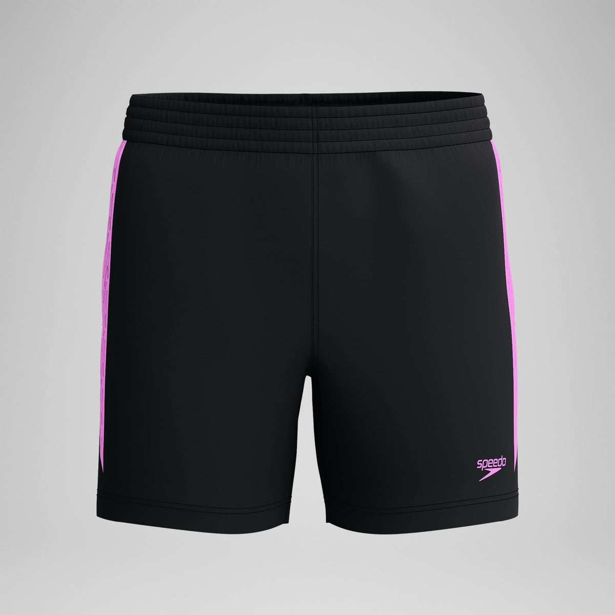 Speedo HyperBoom Splice Swim Shorts Black/Pink