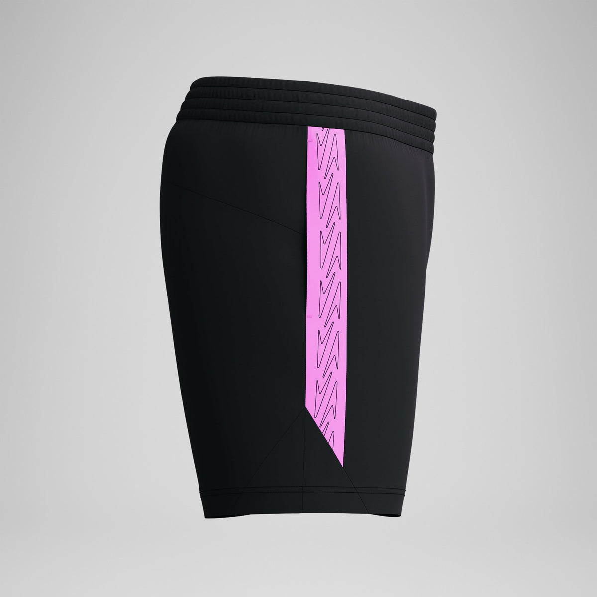 Speedo HyperBoom Splice Swim Shorts Black/Pink