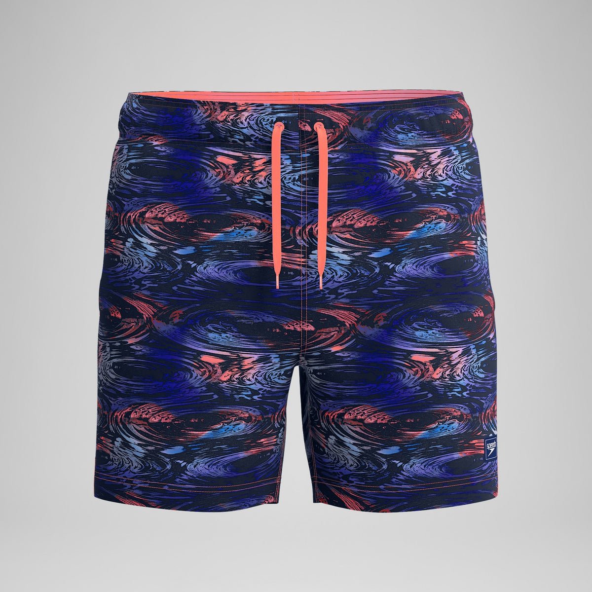 Speedo Redondo Edge Printed Swim Shorts Blue