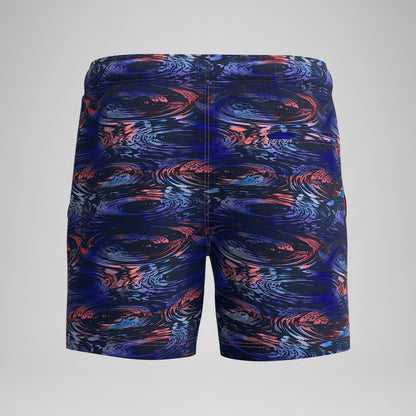 Speedo Redondo Edge Printed Swim Shorts Blue