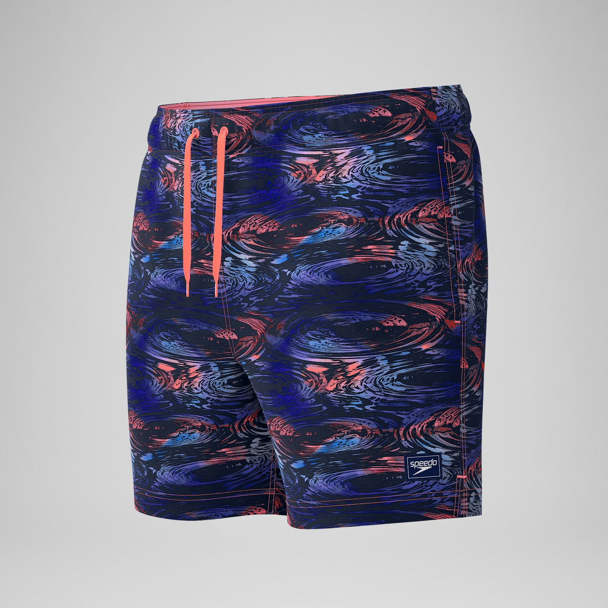 Speedo Redondo Edge Printed Swim Shorts Blue