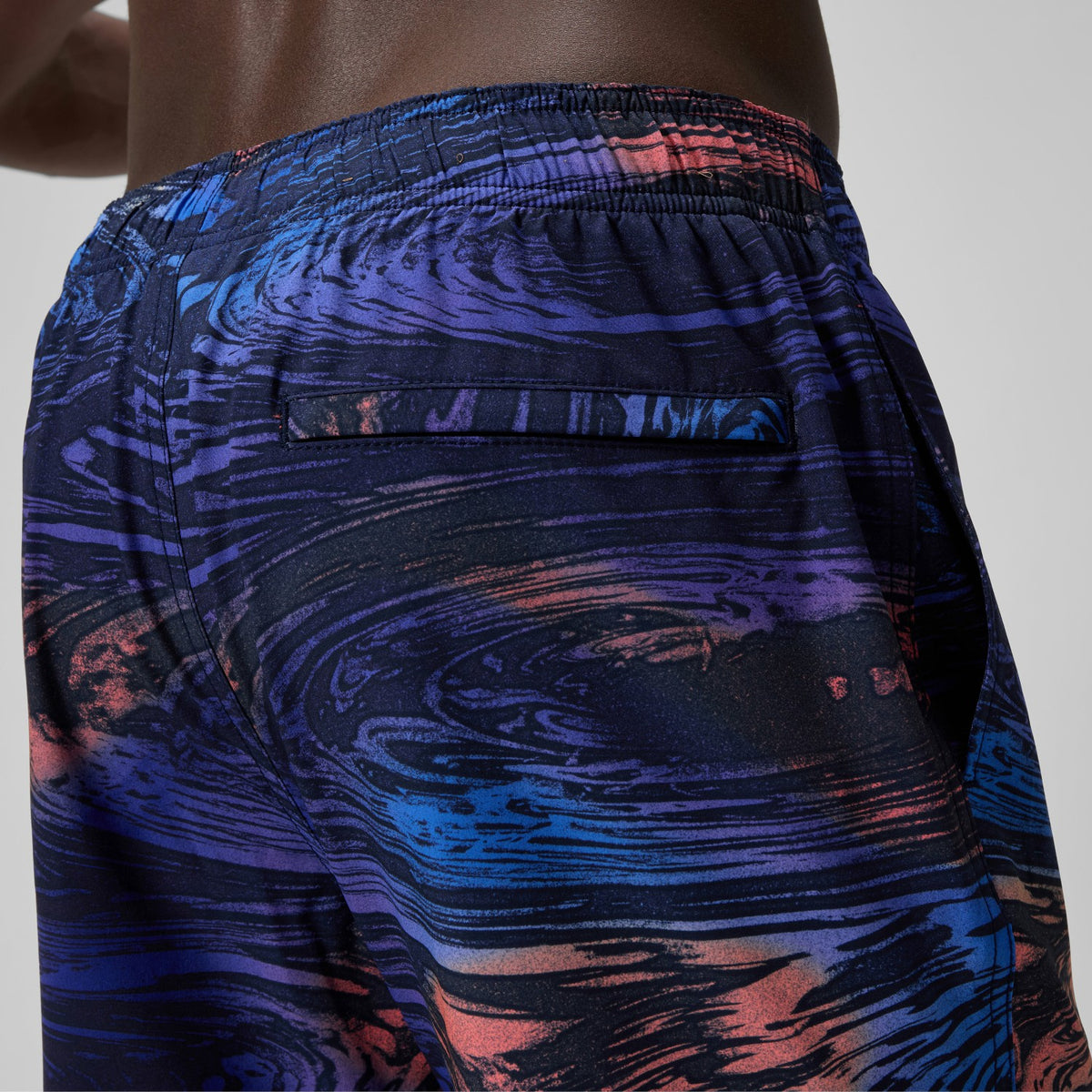 Speedo Redondo Edge Printed Swim Shorts Blue