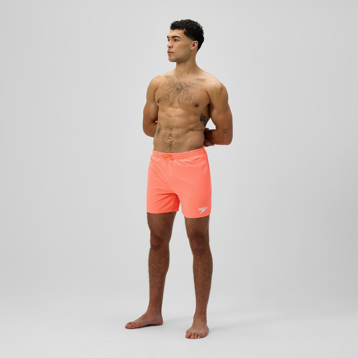 Speedo Essential Solid Swim Shorts Orange