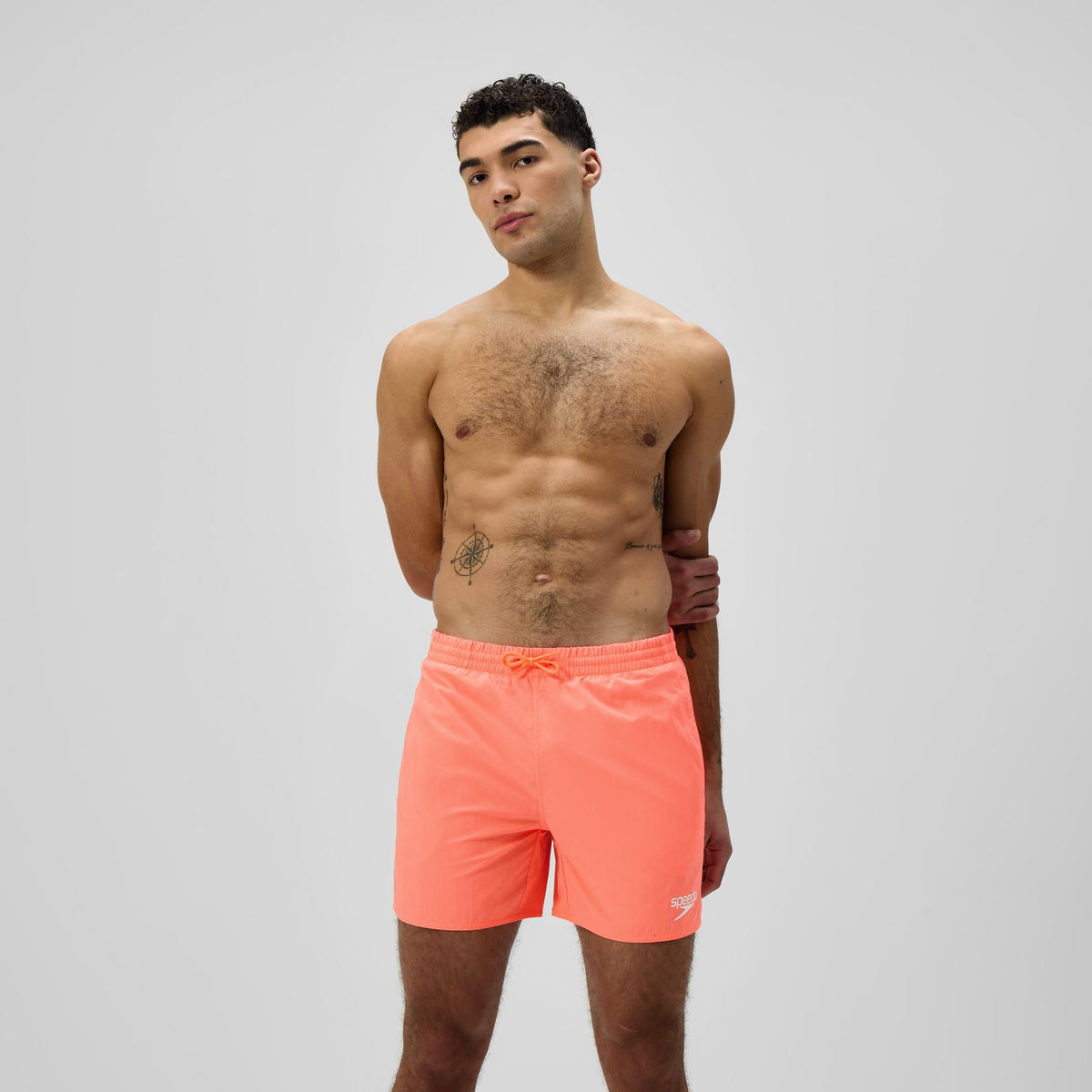 Speedo Essential Solid Swim Shorts Orange