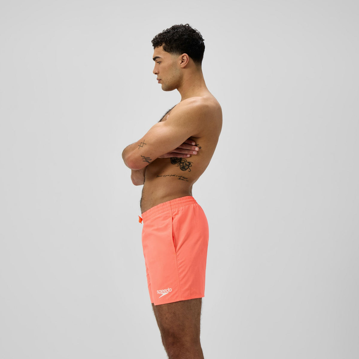 Speedo Essential Solid Swim Shorts Orange