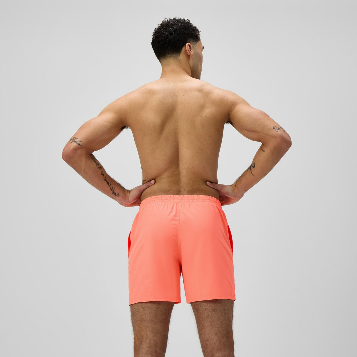 Speedo Essential Solid Swim Shorts Orange