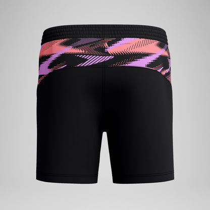Speedo Xpress Lite Panel Swim Shorts Black/Pink