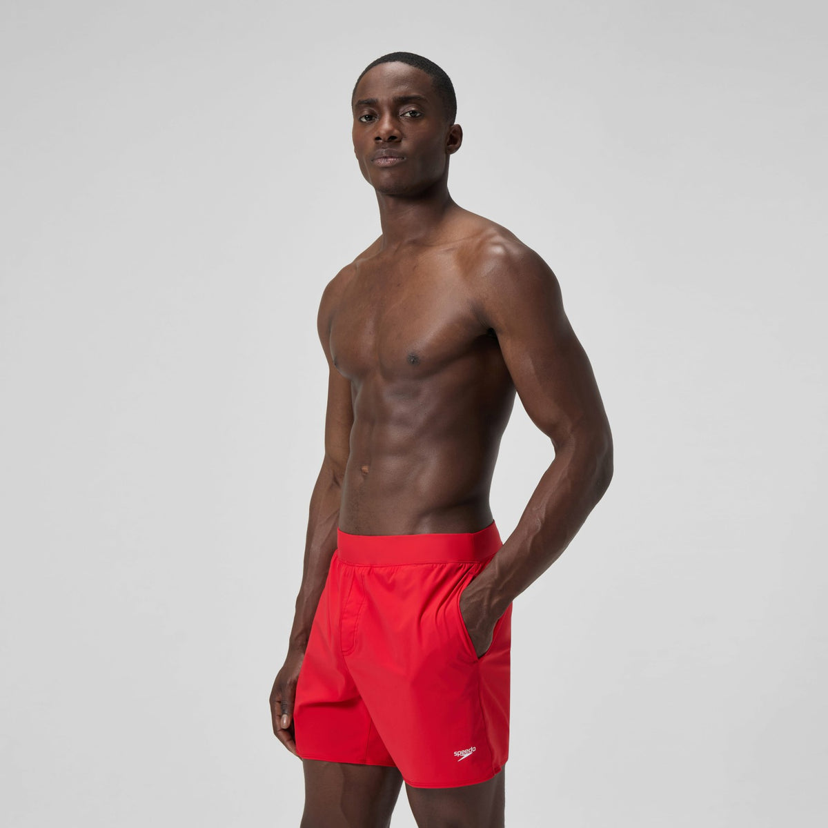 Speedo The Lookout Volley Swim Shorts Red