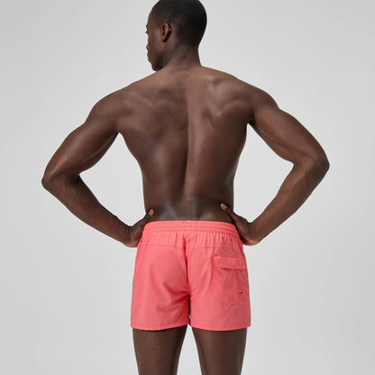 Speedo Solid Retro Swim Shorts Coral
