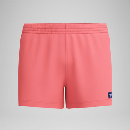 Speedo Solid Retro Swim Shorts Coral
