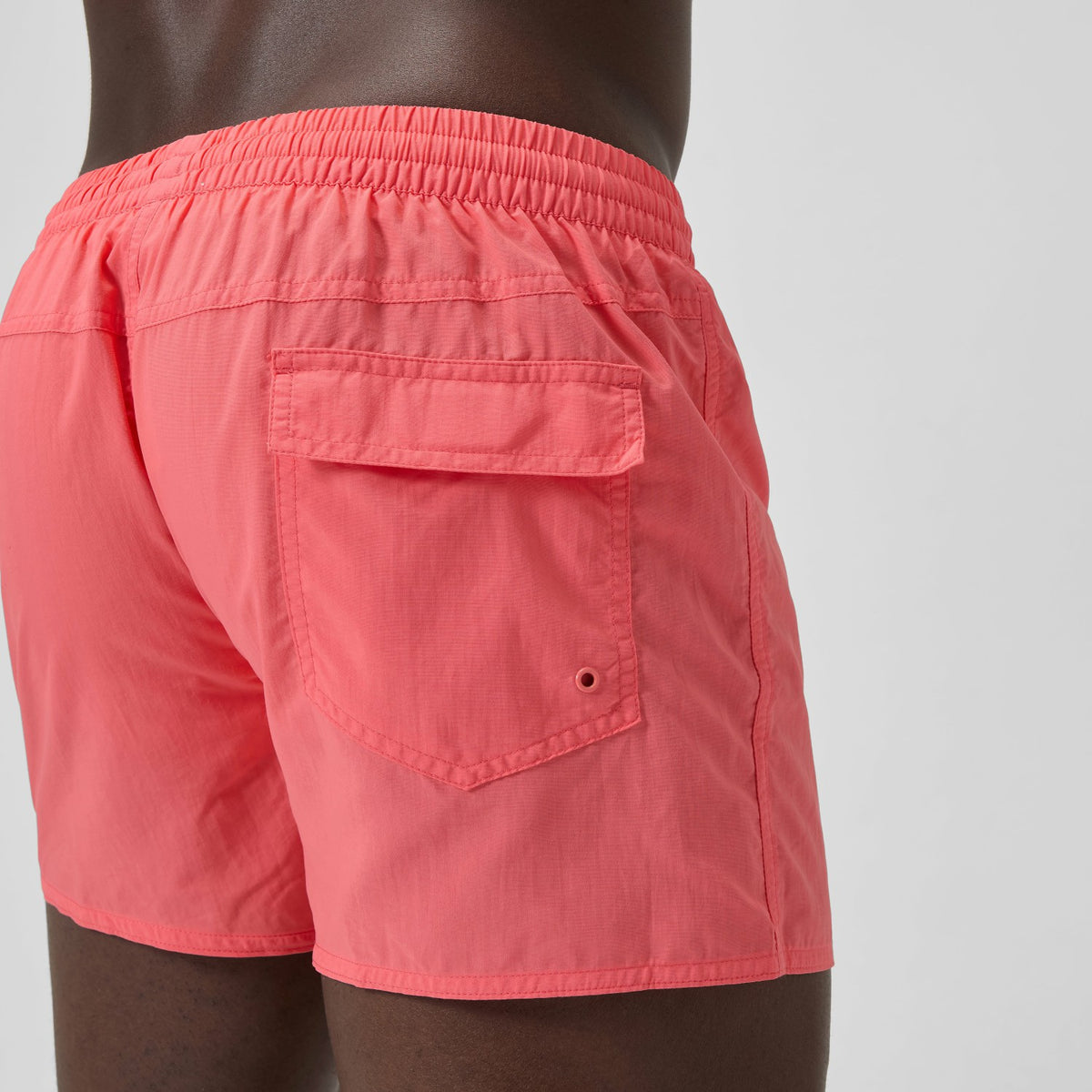 Speedo Solid Retro Swim Shorts Coral