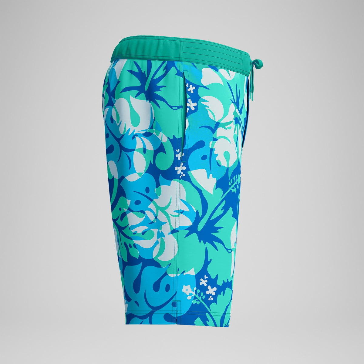 Speedo Printed Bondi Swim Shorts Turquoise/Blue