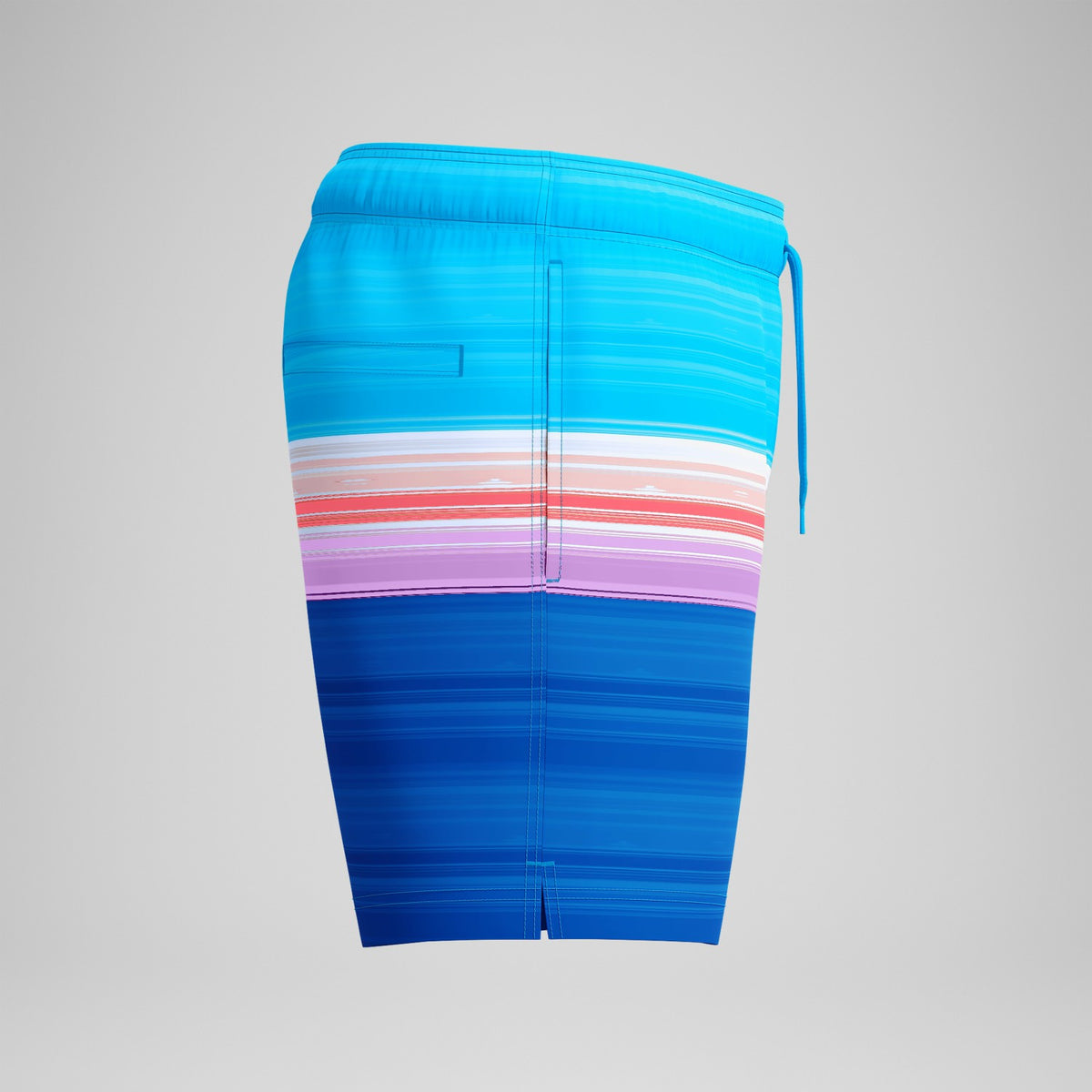 Speedo Printed Redondo Edge Swim Shorts Blue/Pink