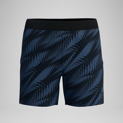Speedo Print Volley Swim Shorts Black/Grey