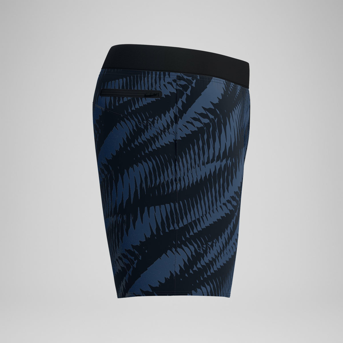 Speedo Print Volley Swim Shorts Black/Grey