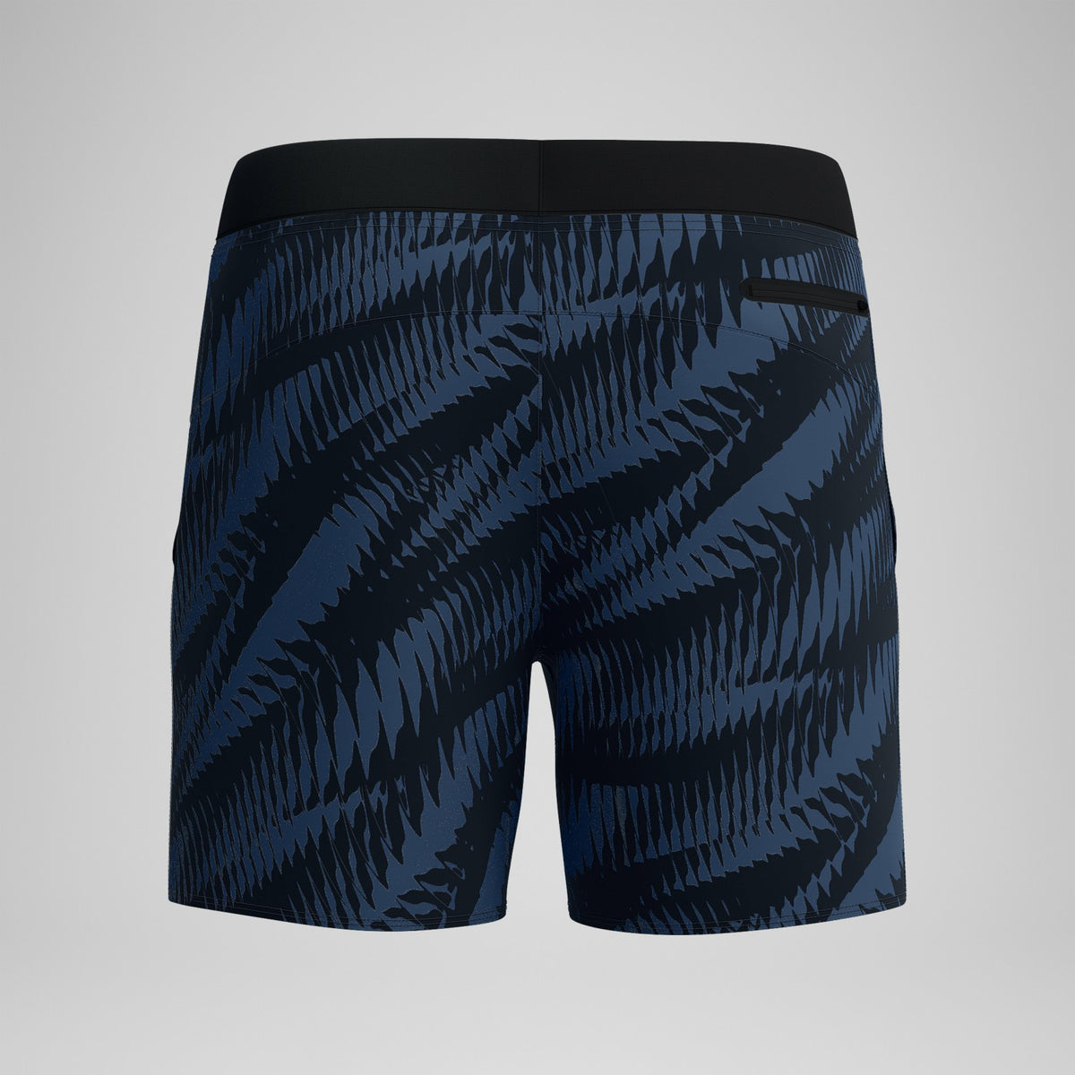 Speedo Print Volley Swim Shorts Black/Grey