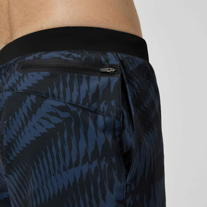 Speedo Print Volley Swim Shorts Black/Grey