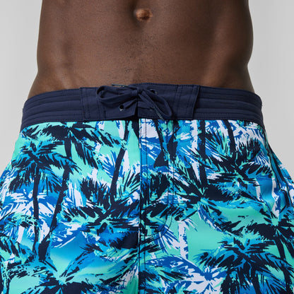 Speedo Printed Bondi Swim Shorts Blue