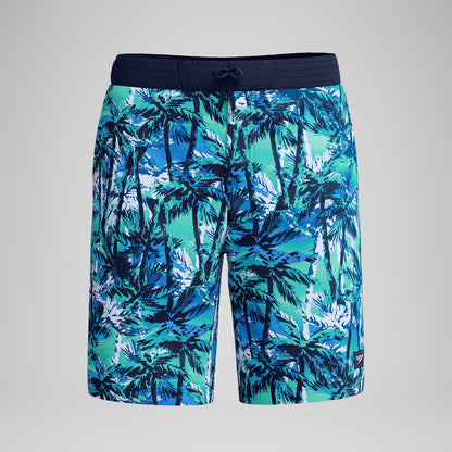 Speedo Printed Bondi Swim Shorts Blue