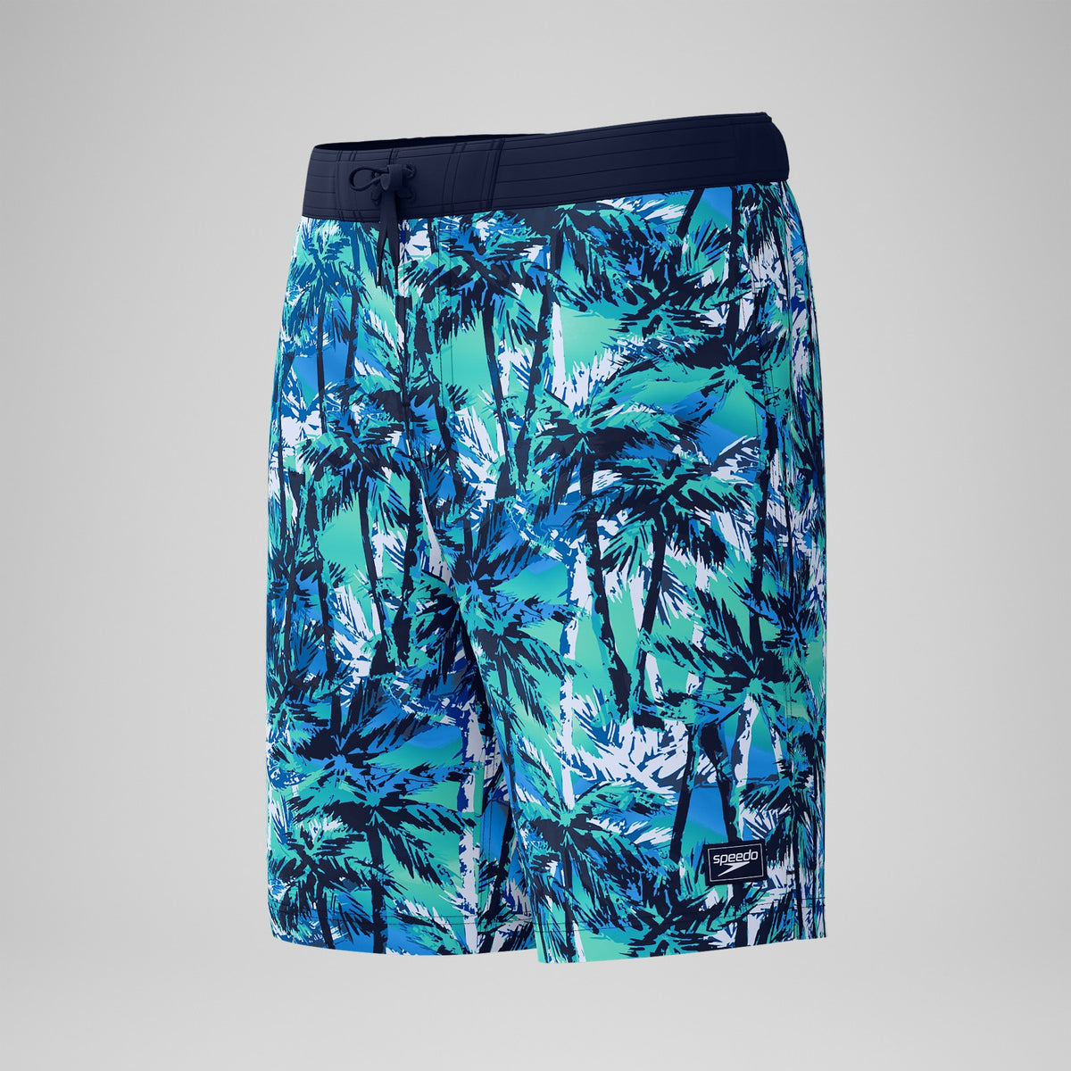 Speedo Printed Bondi Swim Shorts Blue
