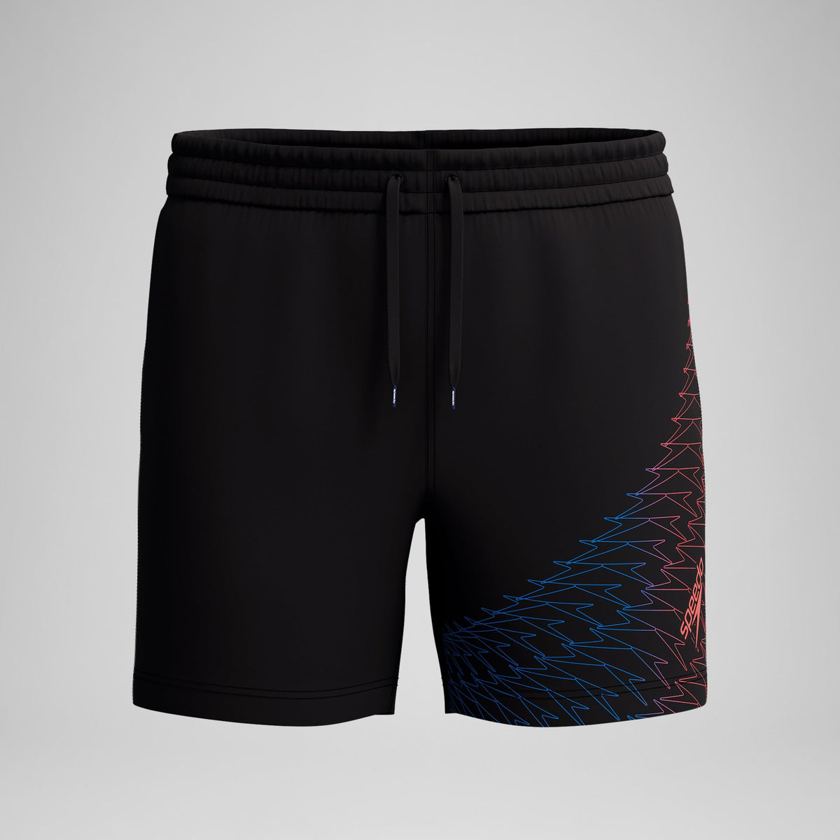 Speedo Medley Logo Swim Shorts Black/Orange